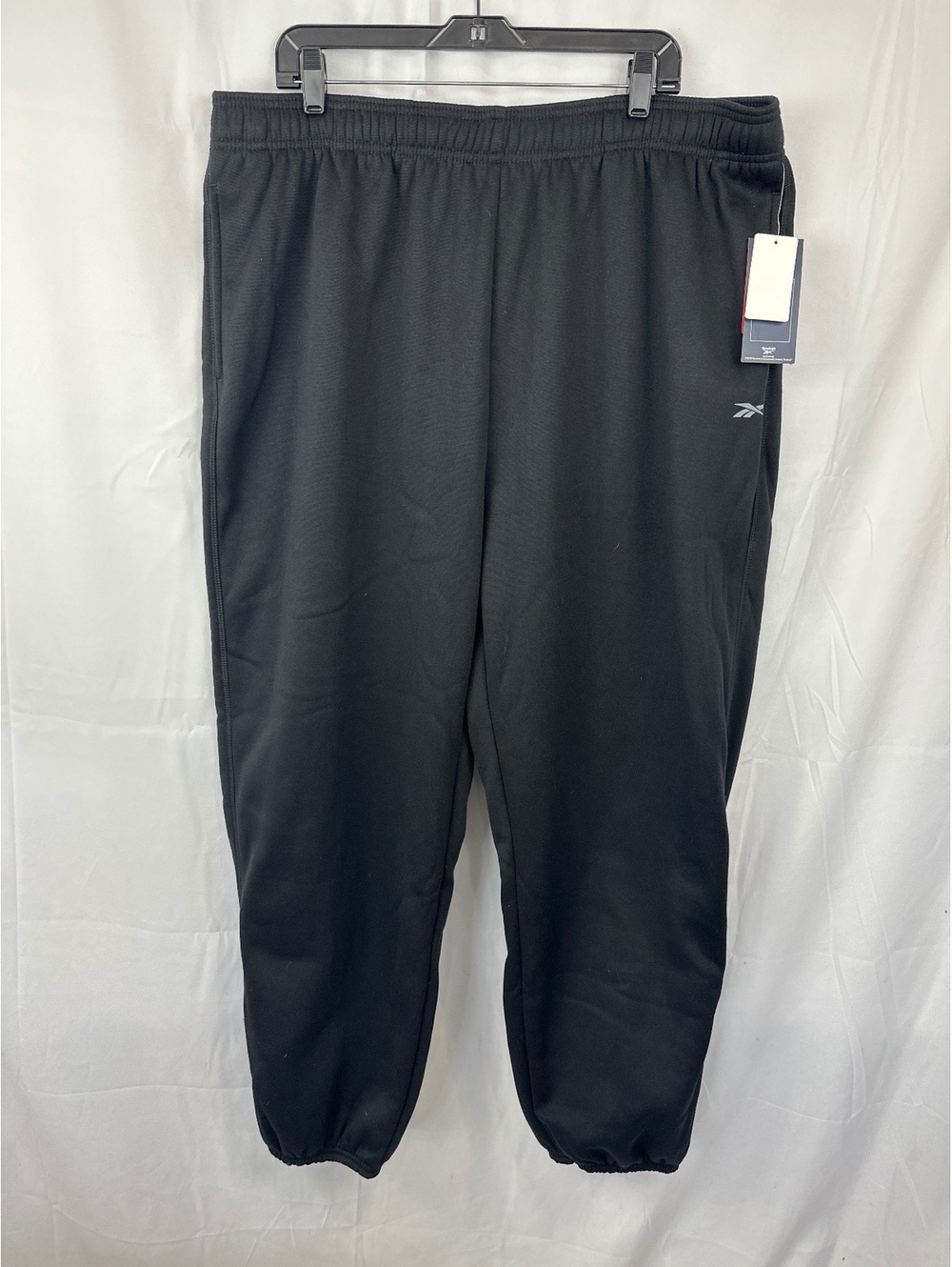 Reebok Men's Black Athletic Sweatpants Size 1XL NWT